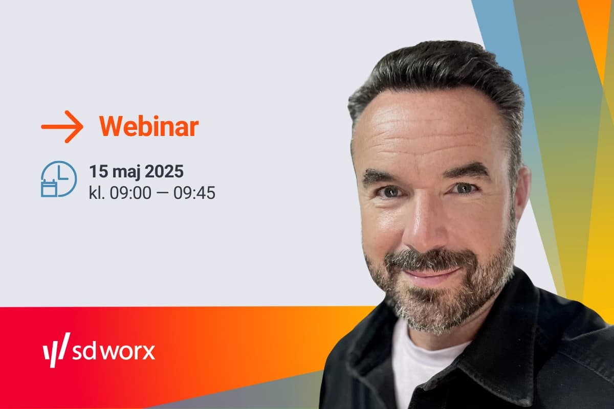 Webinar med SD Worx och Alexander Löfgren